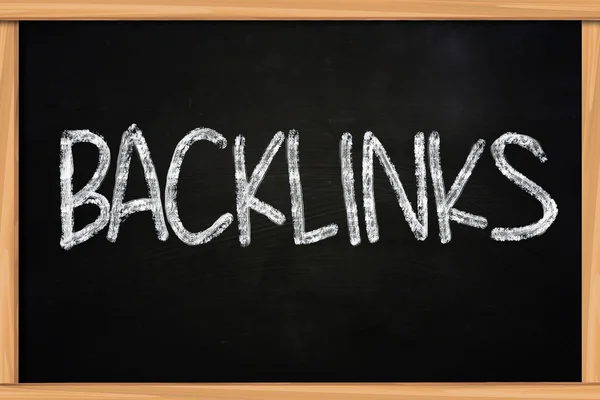Koncepcja Backlinks — Zdjęcie stockowe