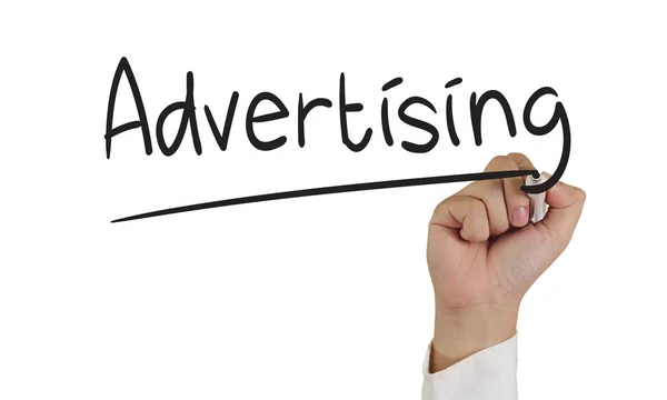 Advertising — Stock Photo, Image