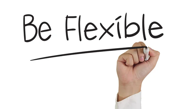 Sé flexible — Foto de Stock