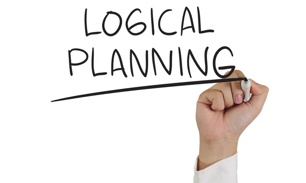 Logische Planung — Stockfoto