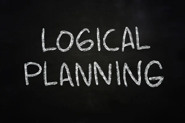 Logiczne planowanie — Zdjęcie stockowe