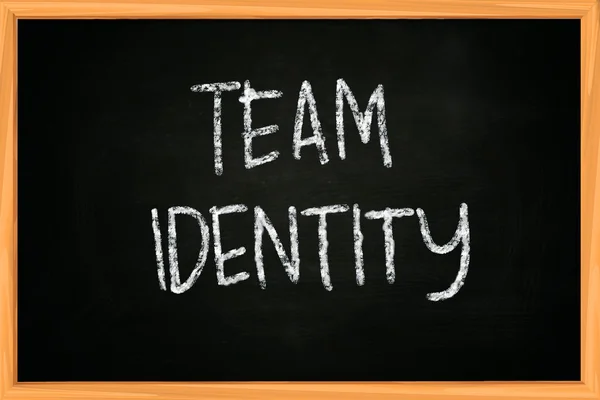 Identità del team — Foto Stock