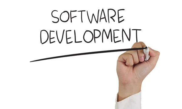 Desenvolvimento de software — Fotografia de Stock