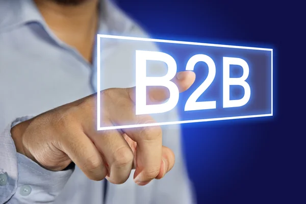 B2b koncepcji — Zdjęcie stockowe