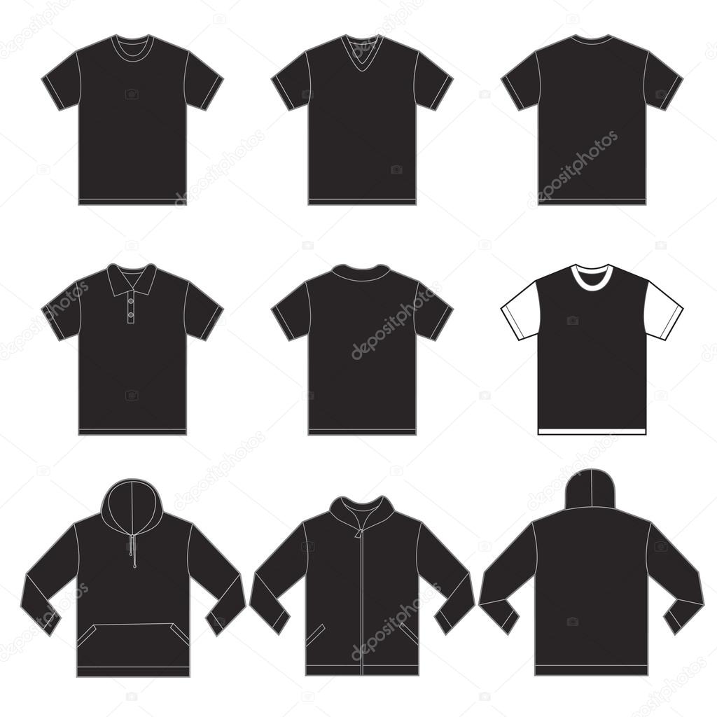 Black Shirts Template