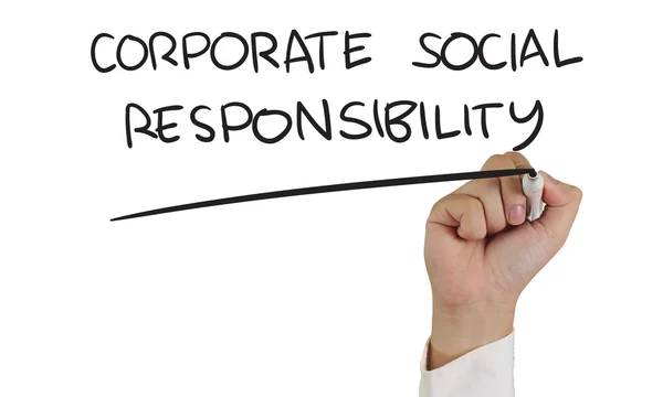 企業の社会的責任 — ストック写真