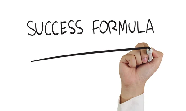 Fórmula de sucesso — Fotografia de Stock