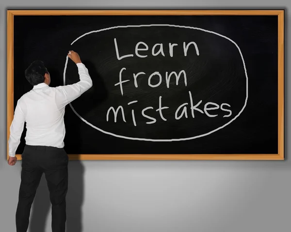 Learn from Mistakes Concept — Stock Photo, Image