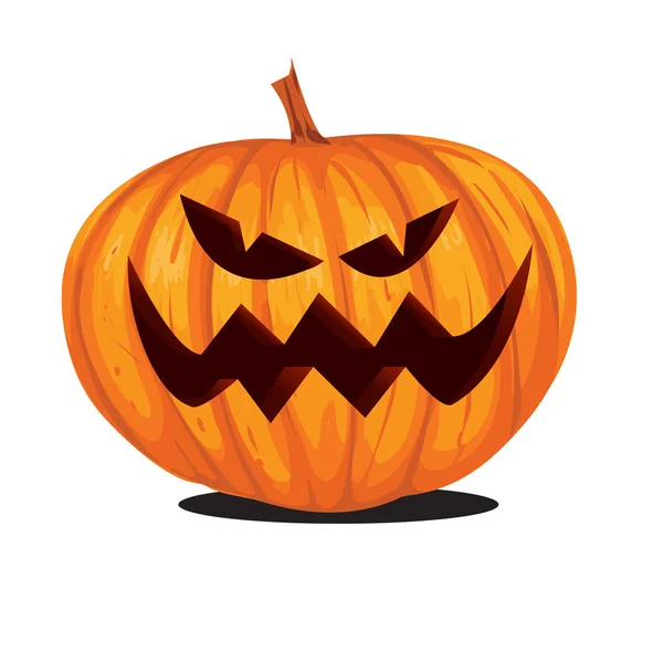 Jack O Lanterna zucca di Halloween — Vettoriale Stock