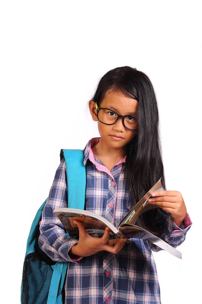 Menina estudante — Fotografia de Stock