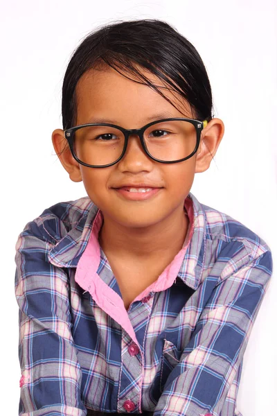 Linda niña sonriendo — Foto de Stock