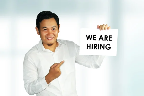 Businessman Recruitment Concept — Stock Photo, Image