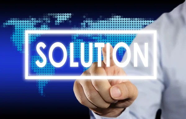 Solution Business Concept — Stock Photo, Image