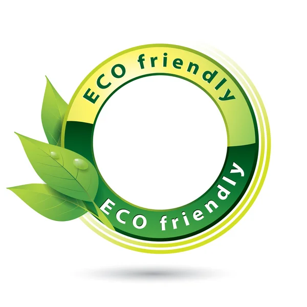 Οικολογικό λογότυπο — Διανυσματικό Αρχείο