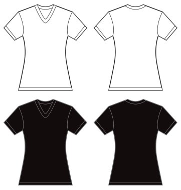 Download V Neck Shirt Free Vector Eps Cdr Ai Svg Vector Illustration Graphic Art