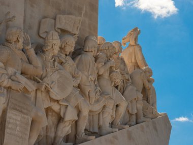 Portekiz 'deki keşiflerin anıtının ayrıntıları