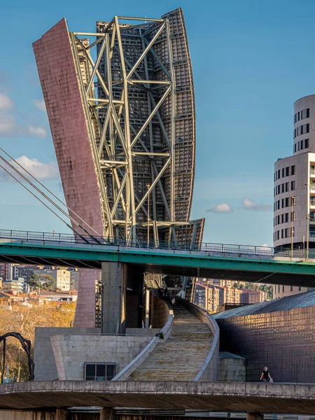 Guggenheim Müzesi 'nin detayları Bilbao' ya iliştirildi.