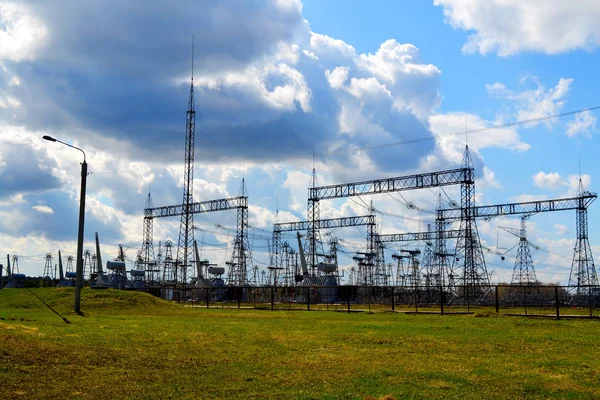 Sous-stations électriques Sibérie — Photo