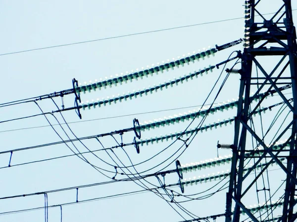 Elektropodstancii Dar Energía Barata Toda Región — Foto de Stock