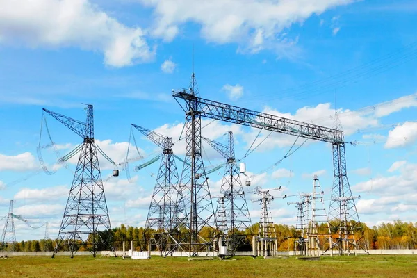 Elektropodstancii Dar Energía Barata Toda Región —  Fotos de Stock