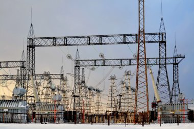 Elektrik substationelectric Trafo Merkezi