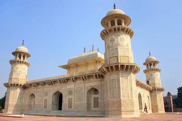 Túmulo de Itimad-ud-Daulah em Agra, Uttar Pradesh, Índia — Fotografia de Stock