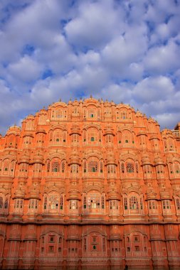 Hawa Mahal - Jaipur, Rajasthan, Hindistan rüzgarlar Palace.