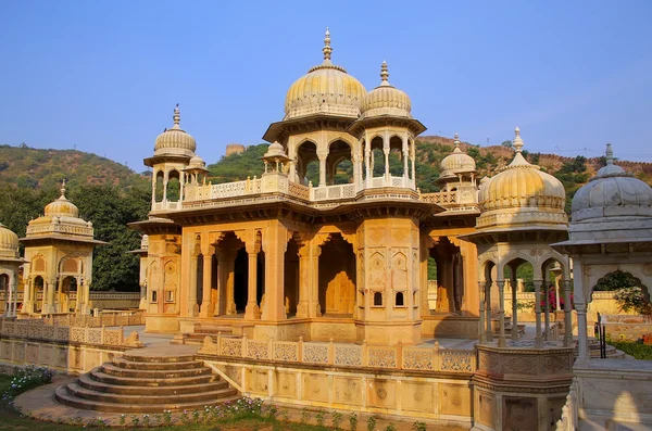 Royal cenotaphs i Jaipur, Rajasthan, Indien — Stockfoto