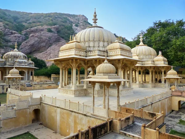 Royal cenotaphs i Jaipur, Rajasthan, Indien — Stockfoto