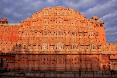 Hawa Mahal - Jaipur, Rajasthan, Hindistan rüzgarlar Palace.