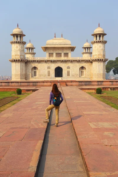 Tombeau d'Itimad-ud-Daulah à Agra, Uttar Pradesh, Inde — Photo