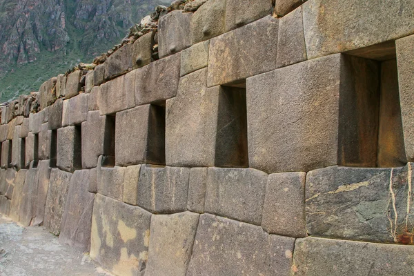 Inca erőd Ollantaytambo, Peru — Stock Fotó