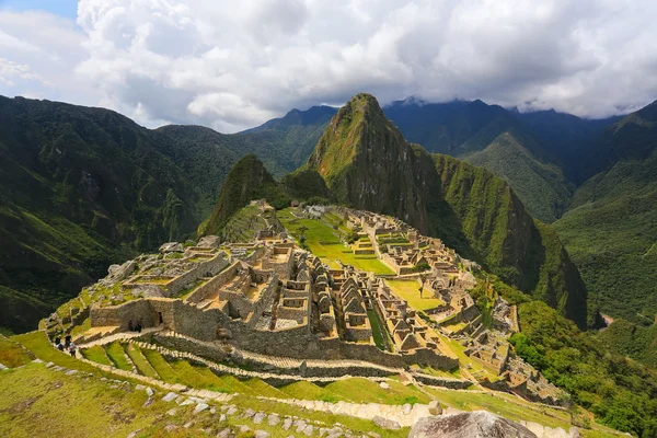 Inca citadel Machu Picchu i Peru — Stockfoto