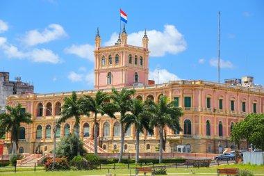 Presidential Palace in Asuncion, Paraguay clipart
