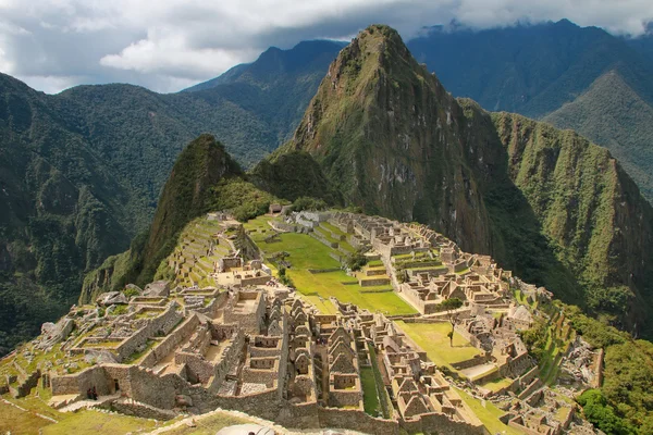 Citadelle inca Machu Picchu au Pérou — Photo