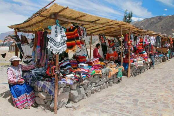 2015 年 1 月 16 日マサチューセッツ州のマカは、ペルー 1 月 16: お土産市場 — ストック写真