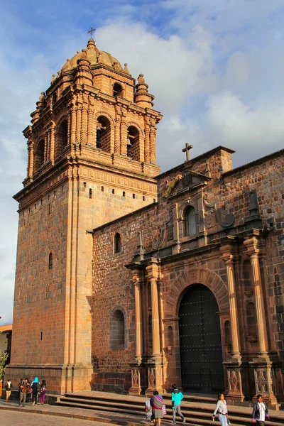 Cusco, Peru - 20. ledna: Klášter Santo Domingo v Koricancha — Stock fotografie