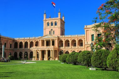 Asuncion, Paraguay 'daki Başkanlık Sarayı
