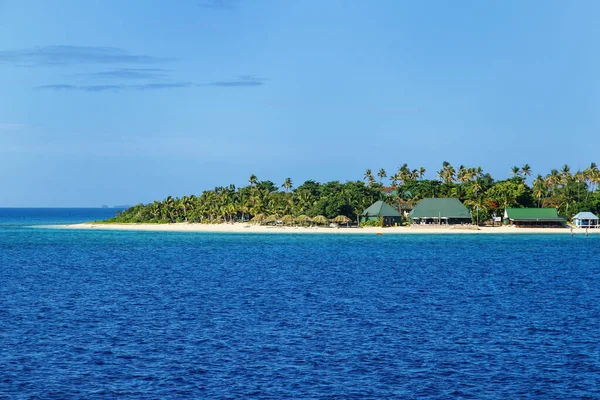 Small South Sea Island Mamanuca Island Group Fiji Group Consists — Stock Photo, Image