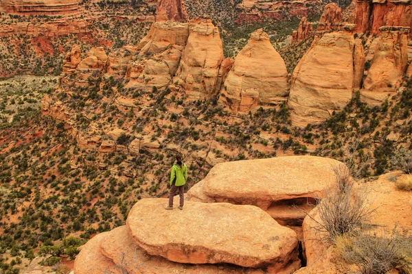 Utsikt Över Coke Ovens Colorado National Monument Grand Junction Usa — Stockfoto