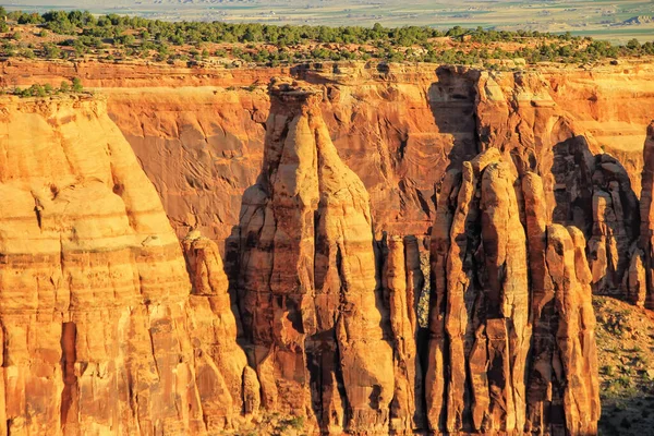 Grand View Overlook Colorado National Monument Grand Junction Usa — Stock Photo, Image