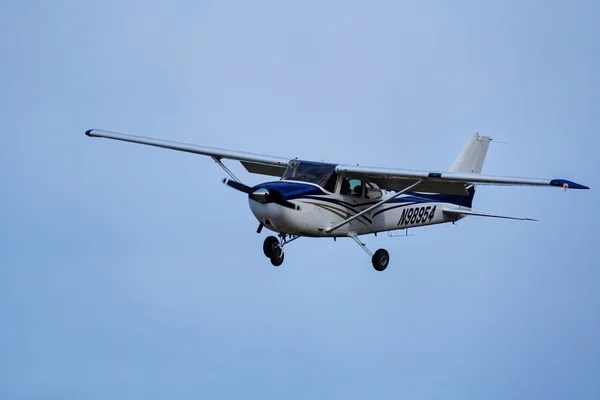 Centennial Usa Październik Samolot Cessna Leci Października 2020 Roku Lotnisku — Zdjęcie stockowe