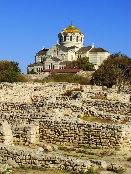 Saint Vladimir Cathedral in Chersonesos Taurica — Stock fotografie