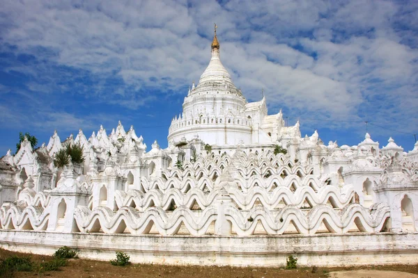 Hsinbyume pagode in mingun, regio van mandalay, myanmar — Stockfoto