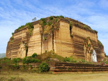 Mandalay, Myanma eksik stupa Mingun Pahtodawgyi, kalıntıları