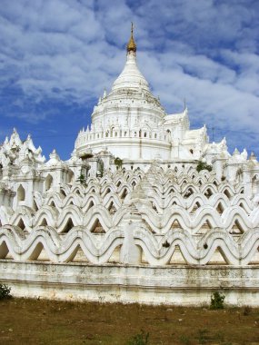 hsinbyume pagoda mingun, mandalay bölge, myanmar