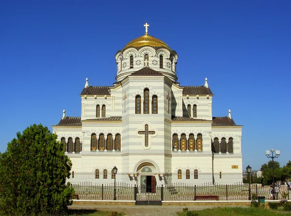 Catedral de San Vladimir en Chersonesus Taurica, Sebastopol, Cri — Foto de Stock