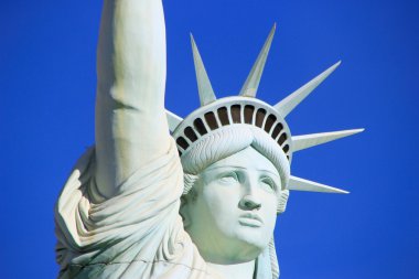 Yineleme, heykel, Liberty, New York - New York ho yakın çekim