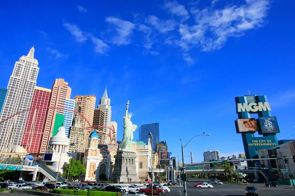 New York - New York hotel dan kasino, Las Vegas Nevada — Stok Foto