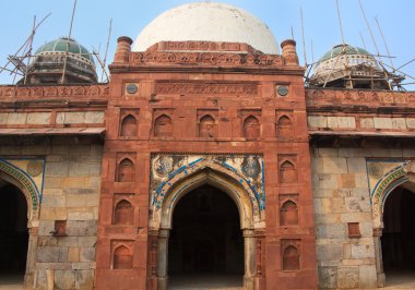 ISA Khan Niyazi camide Humayuns mezar kompleksi, Delhi, India